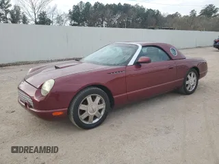 2004 Ford Thunderbird Deluxe with VIN 1FAHP60A94Y111945, listed as a Copart auction lot 43871725 with Not Provided miles and Clean Title. Bid and sale history available at carsss.com. Image 1.