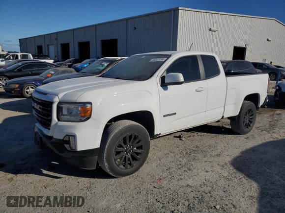 2022 GMC Canyon 2WD Elevation with VIN 1GTH5CEN4N1296376, listed as a Copart auction lot 76322474 with 45,804 mi miles and Salvage Title. Bid and sale history available at carsss.com. Image 1.