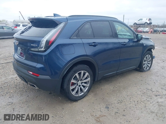 2021 Cadillac XT4 AWD Sport with VIN 1GYFZFR45MF053573, listed as a IAAI auction lot 41909784 with 36,309 mi miles and . Bid and sale history available at DreamBid. Image 4.
