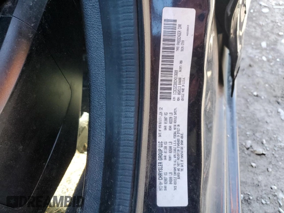 2012 Dodge Avenger SXT with VIN 1C3CDZCB9CN313689, listed as a Copart auction lot 49996525 with 190,775 mi miles and Clean Title. Bid and sale history available at carsss.com. Image 14.