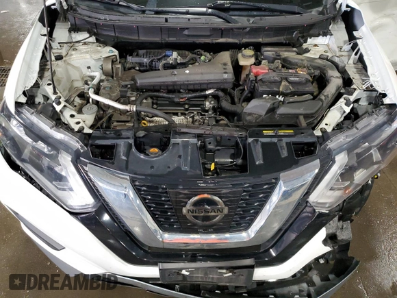 2017 Nissan Rogue S with VIN KNMAT2MV0HP619035, listed as a Copart auction lot 50162495 with 75,516 mi miles and Salvage Title. Bid and sale history available at carsss.com. Image 13.