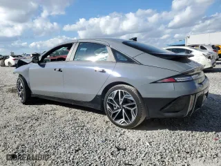 2023 Hyundai IONIQ 6 SEL with VIN KMHM34AA3PA048616, listed as a Copart auction lot 82543074 with 24,862 mi miles and Salvage Title. Bid and sale history available at carsss.com. Image 2.