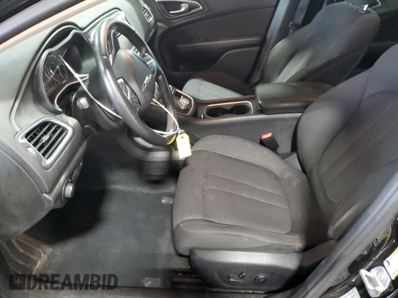 2015 Chrysler 200 Limited with VIN 1C3CCCAB8FN724900, listed as a Copart auction lot 60056645 with 143,032 mi miles and Salvage title. Bid and sale history available at DreamBid. Image 7.