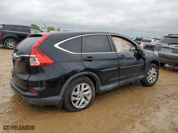 2015 Honda CR-V EX with VIN 2HKRM3H55FH501250, listed as a Copart auction lot 50838775 with 100,308 mi miles and Salvage Title. Bid and sale history available at carsss.com. Image 3.