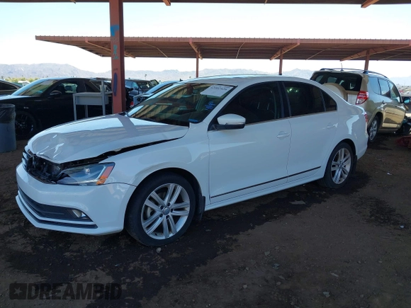 2017 Volkswagen Jetta SEL z VIN 3VWL17AJ3HM406760, wystawiony jako IAAI lot #42002426 z przebiegiem 152 890 mil mil oraz . Historia ofert i sprzedaży dostępna na DreamBid. Obrazek 17.