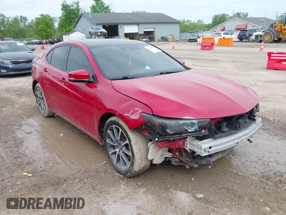 2018 Acura TLX with VIN 19UUB2F37JA003760, listed as a IAAI auction lot 42263439 with 89,150 mi miles and . Bid and sale history available at DreamBid. Image 1.