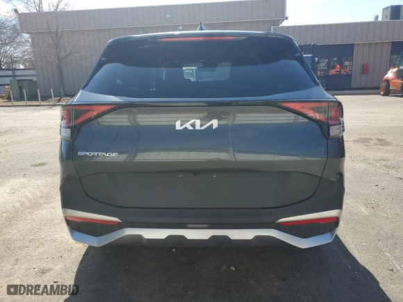 2024 Kia Sportage LX with VIN KNDPU3DF4R7302222, listed as a Copart auction lot 49353675 with 18,361 mi miles and Clean Title. Bid and sale history available at carsss.com. Image 6.
