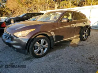 2010 Infiniti FX35 with VIN JN8AS1MU4AM801160, listed as a Copart auction lot 83066724 with 280,436 mi miles and Salvage Title. Bid and sale history available at carsss.com. Image 1.
