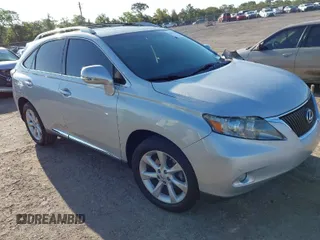 2012 Lexus RX with VIN 2T2ZK1BA8CC072051, listed as a IAAI auction lot 41991369 with 224,105 mi miles. Bid and sale history available at carsss.com. Image 1.