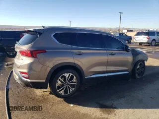 2019 Hyundai Santa Fe Ultimate with VIN 5NMS5CAAXKH078730, listed as a Copart auction lot 87823975 with 0 mi miles and Non Repairable. Bid and sale history available at carsss.com. Image 3.