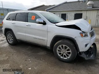 2014 Jeep Grand Cherokee Limited with VIN 1C4RJFBG3EC155195, listed as a Copart auction lot 46485465 with 119,648 mi miles and Salvage Title. Bid and sale history available at carsss.com. Image 4.