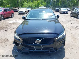 2024 Volvo S60 Plus Dark Theme with VIN 7JRL12FL8RG295345, listed as a IAAI auction lot 41989830 with 38,817 mi miles. Bid and sale history available at carsss.com. Image 12.