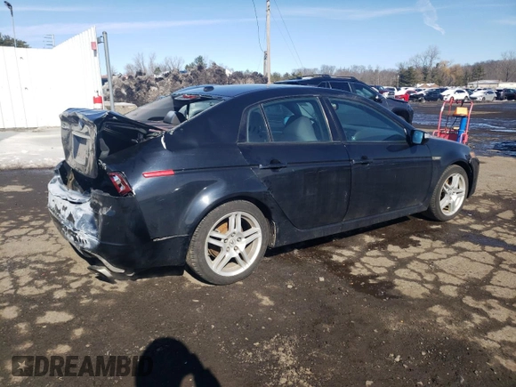 2008 Acura TL with VIN 19UUA66218A013356, listed as a Copart auction lot 45976775 with 71,333 mi miles and Salvage Title. Bid and sale history available at carsss.com. Image 3.