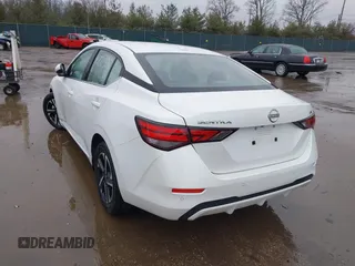 2024 Nissan Sentra SV with VIN 3N1AB8CV3RY367498, listed as a IAAI auction lot 41700309 with 1,705 mi miles and . Bid and sale history available at DreamBid. Image 3.