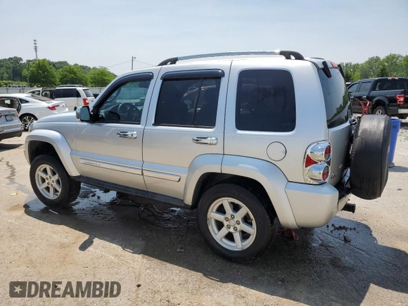 2006 Jeep Liberty Limited with VIN 1J4GK58K36W217473, listed as a Copart auction lot 58807735 with 166,107 mi miles and Non repairable. Bid and sale history available at DreamBid. Image 2.