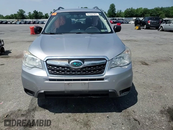 2015 Subaru Forester 2.5i with VIN JF2SJABC8FH547287, listed as a Copart auction lot 62502985 with Not provided miles and Salvage title. Bid and sale history available at DreamBid. Image 13.
