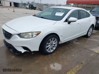 2015 Mazda Mazda6 i Sport with VIN JM1GJ1U62F1162876, listed as a IAAI auction lot 41924837 with 189,634 mi miles. Bid and sale history available at carsss.com. Image 2.