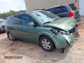 2004 Nissan Quest S with VIN 5N1BV28U44N363273, listed as a IAAI auction lot 40471920 with 192,009 mi miles. Bid and sale history available at carsss.com. Image 1.
