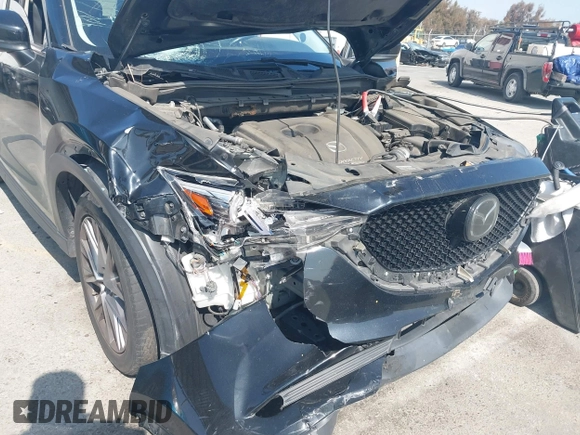 2019 Mazda CX-5 Grand Touring with VIN JM3KFADMXK1547727, listed as a IAAI auction lot 42138071 with Not provided miles and . Bid and sale history available at DreamBid. Image 6.