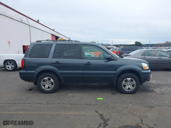 2004 Honda Pilot EX with VIN 2HKYF18444H583826, listed as a IAAI auction lot 41812601 with 196,846 mi miles. Bid and sale history available at carsss.com. Image 13.