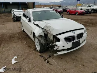 2012 BMW 5 Series 535i xDrive with VIN WBAFU7C59CDU63148, listed as a Copart auction lot 49831695 with 104,128 mi miles and Salvage Title. Bid and sale history available at carsss.com. Image 10.