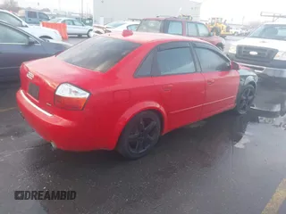 2004 Audi A4 1.8T with VIN WAULC68EX4A224462, listed as a IAAI auction lot 41705471 with 167,748 mi miles. Bid and sale history available at carsss.com. Image 4.