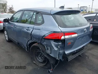 2024 Toyota Corolla Cross L with VIN 7MUAAAAG4RV106731, listed as a IAAI auction lot 42373872 with 13,065 mi miles and . Bid and sale history available at DreamBid. Image 3.