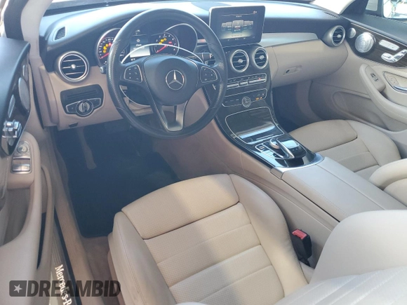 2017 Mercedes-Benz C 300 с VIN WDDWJ4KB5HF408991, выставлен на аукционе Copart как лот 60410545 с пробегом 71 829 миль миль и Списание • Salvage title. История ставок и продаж доступна на DreamBid. Изображение 8.