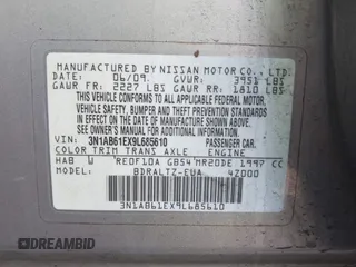 2009 Nissan Sentra FE+ with VIN 3N1AB61EX9L685610, listed as a IAAI auction lot 41483199 with 189,456 mi miles and . Bid and sale history available at DreamBid. Image 9.