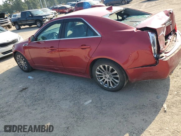 2011 Cadillac CTS Performance with VIN 1G6DJ5EY7B0168539, listed as a Copart auction lot 68835794 with 128,997 mi miles and Salvage Title. Bid and sale history available at carsss.com. Image 2.