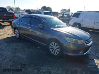 2015 Honda Accord Sedan EX-L with VIN 1HGCR2F83FA017990, listed as a IAAI auction lot 41814418 with 140,887 mi miles. Bid and sale history available at carsss.com. Image 1.