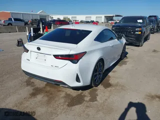 2019 Lexus RC with VIN JTHHZ5BC9K5021317, listed as a IAAI auction lot 41626865 with 81,230 mi miles. Bid and sale history available at carsss.com. Image 4.