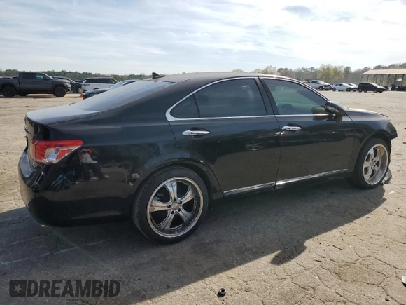 2010 Lexus ES 350 with VIN JTHBK1EG1A2394644, listed as a Copart auction lot 49796685 with Not Provided miles and Clean Title. Bid and sale history available at carsss.com. Image 3.