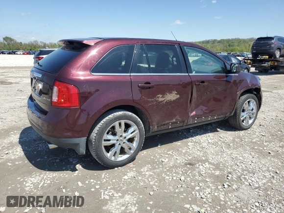 2011 Ford Edge Limited with VIN 2FMDK3KC3BBA70352, listed as a Copart auction lot 53895305 with 173,868 mi miles and Salvage title. Bid and sale history available at DreamBid. Image 3.