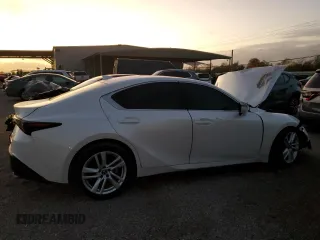 2023 Lexus IS 300 z VIN JTHCA1D21P5125158, wystawiony jako Copart lot #81496734 z przebiegiem Nie podano mil oraz Szkoda całkowita • Salvage title. Historia ofert i sprzedaży dostępna na DreamBid. Obrazek 3.