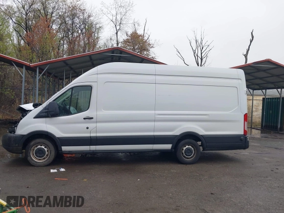 2019 Ford Transit with VIN 1FTBW3XMXKKA04517, listed as a IAAI auction lot 41968064 with 268,000 mi miles and . Bid and sale history available at DreamBid. Image 14.
