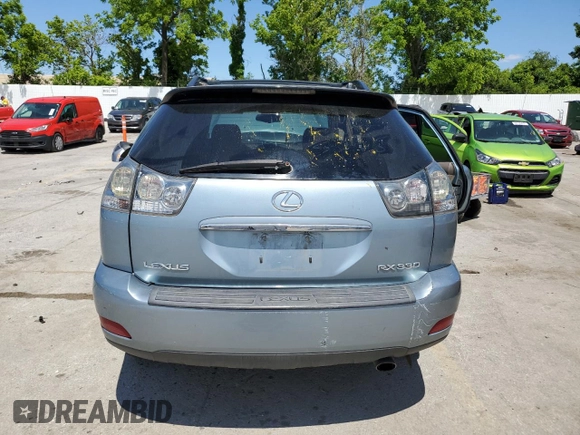 2006 Lexus RX 330 z VIN 2T2HA31U16C097710, wystawiony jako Copart lot #56847525 z przebiegiem 280 417 mil mil oraz Szkoda całkowita • Salvage title. Historia ofert i sprzedaży dostępna na DreamBid. Obrazek 6.