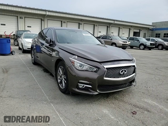 2017 Infiniti Q50 Signature Edition z VIN JN1EV7AP5HM741196, wystawiony jako Copart lot #59288455 z przebiegiem 107 827 mil mil oraz Szkoda całkowita • Salvage title. Historia ofert i sprzedaży dostępna na DreamBid. Obrazek 13.