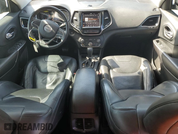 2019 Jeep Cherokee Limited with VIN 1C4PJLDB4KD377418, listed as a Copart auction lot 52537945 with 153,638 mi miles and Non Repairable. Bid and sale history available at DreamBid. Image 8.