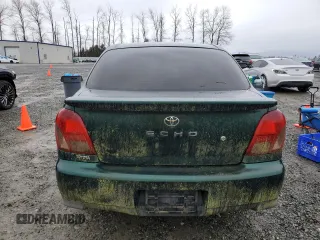 2000 Toyota ECHO with VIN JTDBT1230Y0070154, listed as a Copart auction lot 50265105 with 333,573 mi miles and Clean Title. Bid and sale history available at DreamBid. Image 6.
