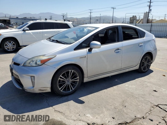 2014 Toyota Prius Four z VIN JTDKN3DU0E0379145, wystawiony jako Copart lot #53071185 z przebiegiem 185 077 mil mil oraz Szkoda całkowita • Salvage title. Historia ofert i sprzedaży dostępna na DreamBid. Obrazek 1.