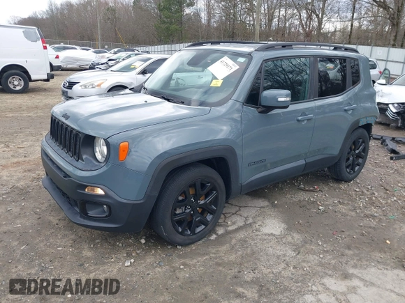 2017 Jeep Renegade Latitude with VIN ZACCJABB9HPF63259, listed as a IAAI auction lot 41729171 with 88,965 mi miles and . Bid and sale history available at DreamBid. Image 18.