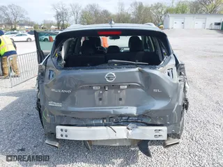 2017 Nissan Murano SV with VIN 5N1AZ2MG4HN137420, listed as a IAAI auction lot 41933199 with 65,025 mi miles. Bid and sale history available at carsss.com. Image 6.