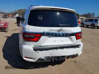 2022 Nissan Armada SL with VIN JN8AY2BC6N9162660, listed as a IAAI auction lot 41651101 with 35,726 mi miles. Bid and sale history available at carsss.com. Image 6.