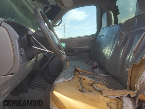 1997 Ford F-150 with VIN 1FTDF1725VKA56508, listed as a Copart auction lot 45729075 with 361,272 mi miles and Salvage title. Bid and sale history available at DreamBid. Image 7.