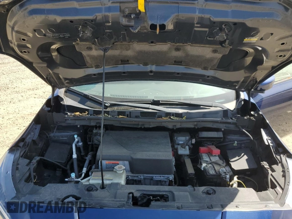 2019 Nissan LEAF SV with VIN 1N4AZ1CPXKC320460, listed as a Copart auction lot 54930505 with 42,450 mi miles and Salvage title. Bid and sale history available at DreamBid. Image 11.
