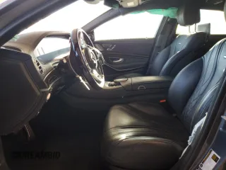 2019 Mercedes-Benz S with VIN WDDUG7KBXKA424017, listed as a Copart auction lot 47833615 with 50,813 mi miles and Salvage Title. Bid and sale history available at DreamBid. Image 7.