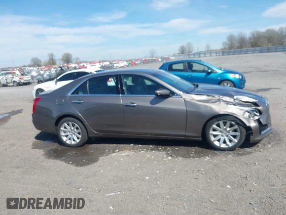 2014 Cadillac CTS Sedan RWD with VIN 1G6AP5SX1E0167520, listed as a IAAI auction lot 41829003 with 45,145 mi miles. Bid and sale history available at carsss.com. Image 13.