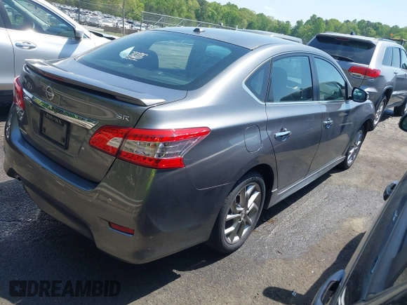 2015 Nissan Sentra S with VIN 3N1AB7AP6FY242554, listed as a IAAI auction lot 42064770 with 171,288 mi miles. Bid and sale history available at carsss.com. Image 4.