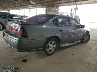 2004 Chevrolet Impala LS with VIN 2G1WH52KX49361495, listed as a Copart auction lot 43180995 with 129,705 mi miles and Salvage Title. Bid and sale history available at carsss.com. Image 3.